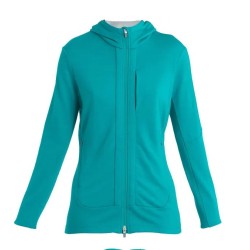 Icebreaker Quantum III LS Zip Hoodie Women